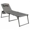 Quest Elite Naples Pro Lounger With Side Table -Garden Care Shop 1002461