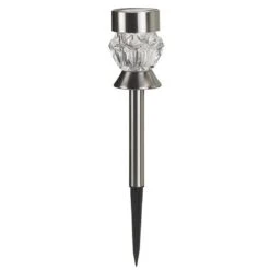 Smart Solar Crystal Glass Solar Stake Light - 4 Pack -Garden Care Shop 1011214 5