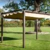 Hartman Roma 3x4m Rectangular Pergola Bronze -Garden Care Shop 1016022