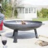 La Hacienda Pittsburgh Fire Bowl Medium 80cm Diameter -Garden Care Shop 1016354