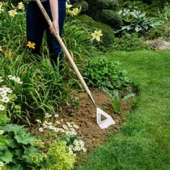 Kent & Stowe Stainless Steel Long Handled Dutch Hoe -Garden Care Shop 1031058 2