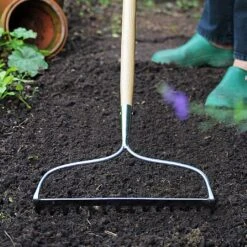 Kent & Stowe Stainless Steel Long Handled Soil Rake -Garden Care Shop 1031059 2