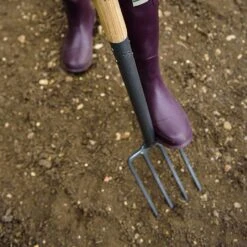 Kent & Stowe Carbon Steel Border Fork 7 Kent & Stowe Carbon Steel Border Fork -Garden Care Shop 1031070 2