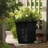 Stewart Garden 40cm Basalt Tall Square Planter - Black 2 Stewart Garden 40cm Basalt Tall Square Planter - Black -Garden Care Shop 1115426