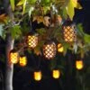 Cool Flame Solar String Lights - Set Of 10 -Garden Care Shop 1133493