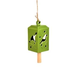 Fallen Fruits Green Ceramic Wind Chime (Assorted Designs) -Garden Care Shop 1152751 3