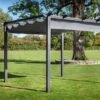Hartman Roma 3x3m Square Pergola Grey -Garden Care Shop 1172413