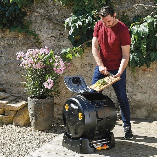 Hozelock Easy Mix 2 In 1 Composter 4 Hozelock Easy Mix 2 In 1 Composter - Image 2