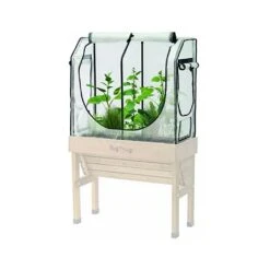 VegTrug Small WallHugger Greenhouse Frame & Multi Cover Set -Garden Care Shop 1187443 2