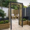 Forest Slatted Arch -Garden Care Shop 1227075