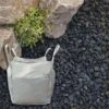 Onyx Black Chippings Bulk Bag -Garden Care Shop 1227421