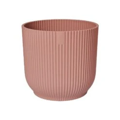 Elho Vibes Fold Round Planter 22cm Delicate Pink -Garden Care Shop 1230824 5