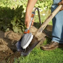 Gardena Hand-Held Scrubbing Brush -Garden Care Shop 1235123 3