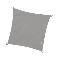 Pacific Lifestyle 5m Square Waterproof Shade Sail Grey -Garden Care Shop 1240517 3