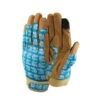 Town & Country Lux-fit Synthetic Leather Blue Gloves Small -Garden Care Shop 420466