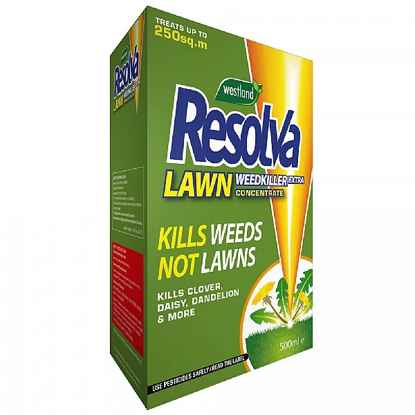 Westland Resolva Lawn Weed Killer Extra Concentrate 500ml 3 Westland Resolva Lawn Weed Killer Extra Concentrate 500ml