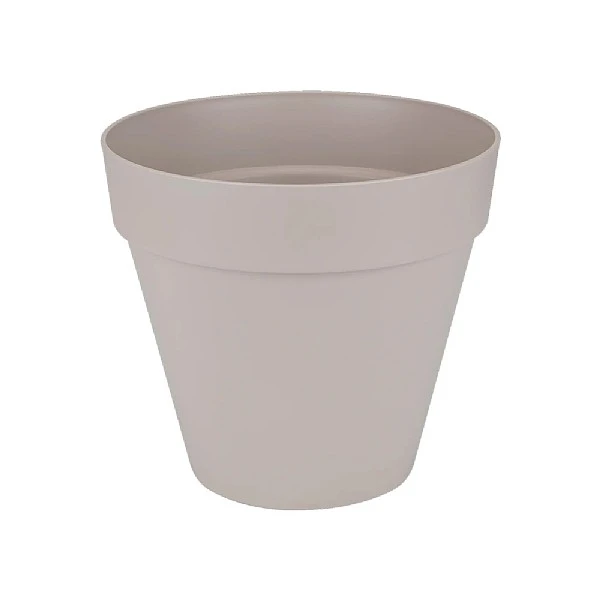 Elho Loft Urban Round Planter 30cm Warm Grey 4 Elho Loft Urban Round Planter 30cm Warm Grey - Image 2