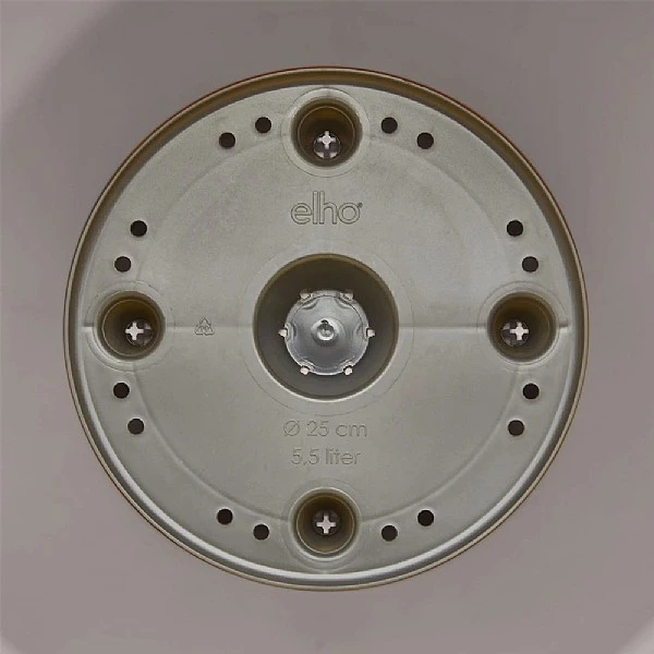 Elho Loft Urban Round Planter 30cm Warm Grey 5 Elho Loft Urban Round Planter 30cm Warm Grey - Image 3