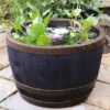 Blenheim Half Barrel Planter 40cm Copper 1 Blenheim Half Barrel Planter 40cm Copper -Garden Care Shop 934026