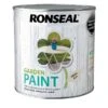Ronseal Garden Paint White Ash 2.5L 2 Ronseal Garden Paint White Ash 2.5L -Garden Care Shop 945505