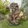 Easy Fountain Otter Pools Water Feature With LED Lights -Garden Care Shop 975201