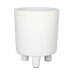 Ivyline Pisa Pot Cover White (Various Sizes)