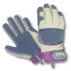 Treadstone Clip Glove 'Leather Palm' Ladies Gloves -Garden Care Shop TSCGLEAL
